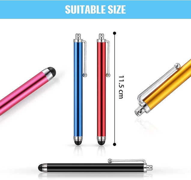 5 Pieces Universal Capacitive Touch Screen Pen, Stylus Pens For Touchscreen Comp Carousel 2