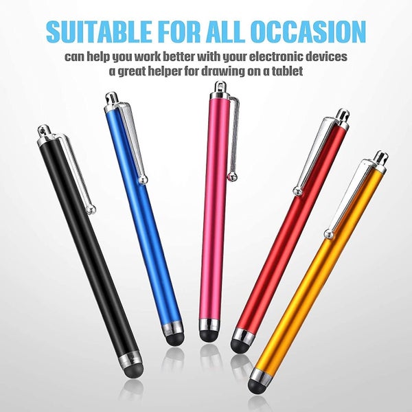 5 Pieces Universal Capacitive Touch Screen Pen, Stylus Pens For Touchscreen Comp Carousel 3