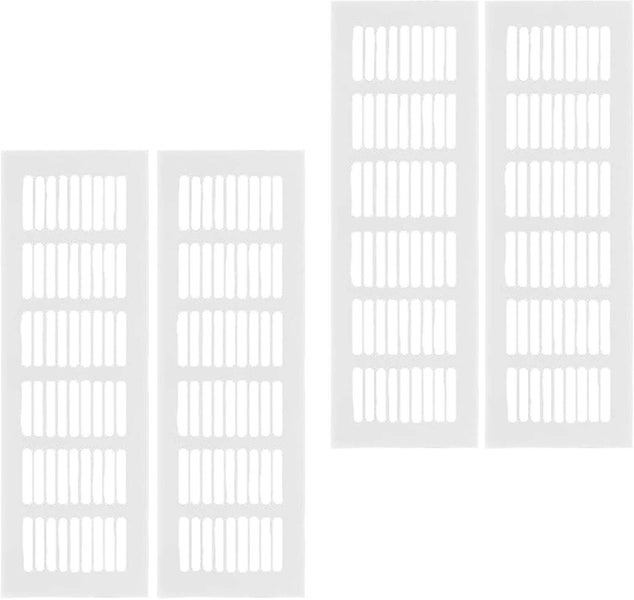 Aluminum Alloy Ventilation Grille - Rectangular Grille for Cabinet, Sink, Stove Carousel 1