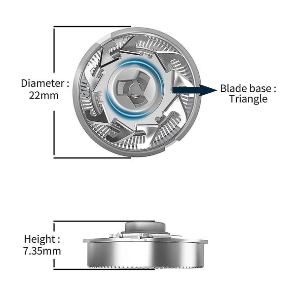 Replacement Shaver Heads For Philips Hq8 Pt720 Pt725 Pt815 Pt860 At890 Carousel 2