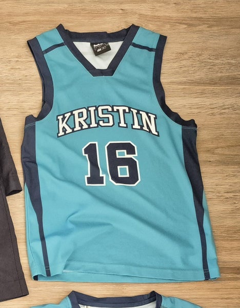 Kristin School Basketball Singlet - size J12 - very good condition Carousel 1