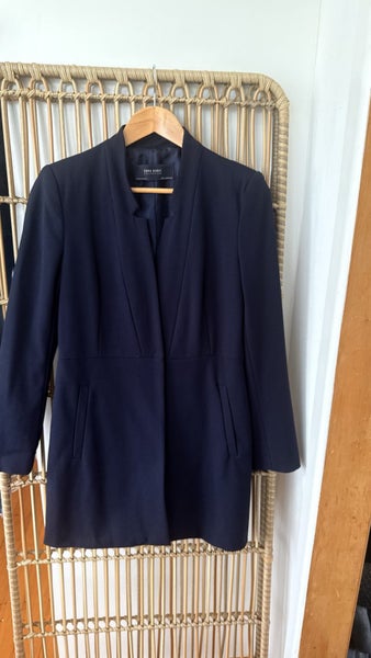 Zara Basic Navy Longline Blazer Coat – Size M (US M / EUR MEX 28) Carousel 2