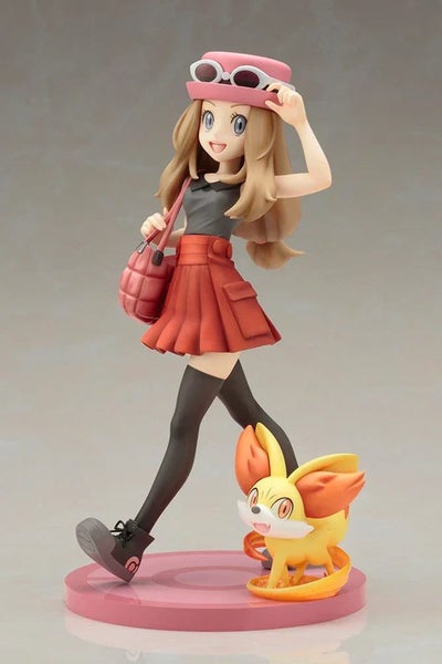 Kotobukiya KTPV297 1/8 Pokemon Pokemon Serena with Fennekin Artfx J Statue Carousel 1