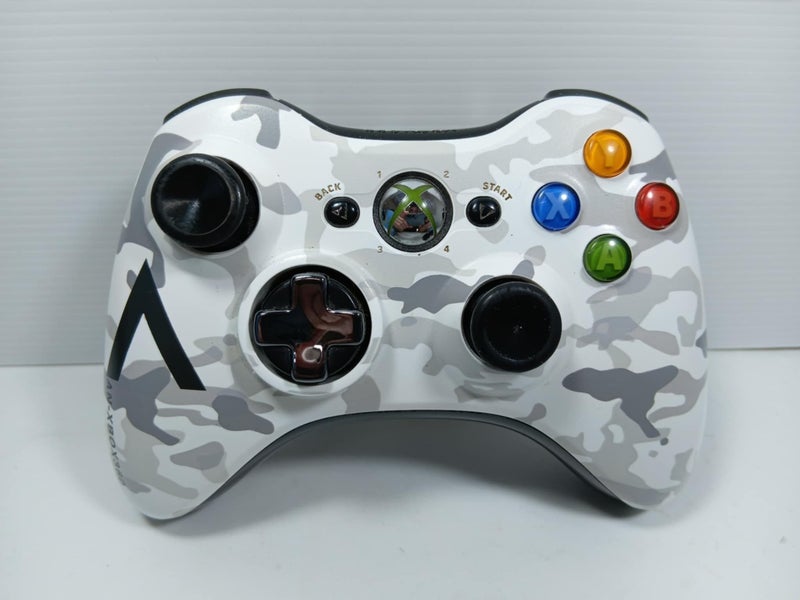 Official Xbox 360 Wireless Controller - Arctic Camouflage Carousel 1