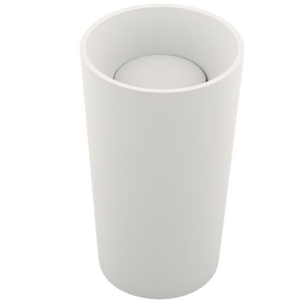 END OF THE LINE - EX-DISPLAY PARISI TONDO FREESTANDING WASHBASIN WHITE Carousel 1