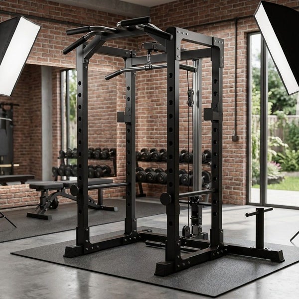 Multi functional Home Power Cage Squat Rack Carousel 8