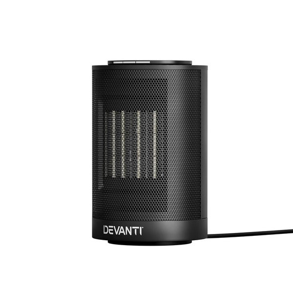 Devanti Electric Fan Heater 1200W Carousel 1