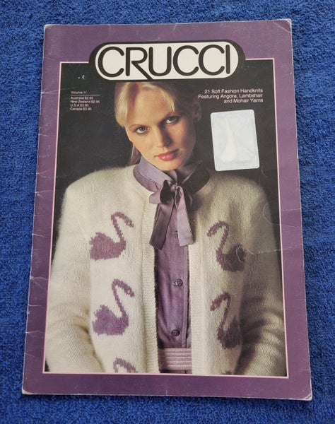RETRO CRUCCI HAND KNITTING PATTERN BOOK VOL 11 - 21 WOMENS' PATTERNS Carousel 1