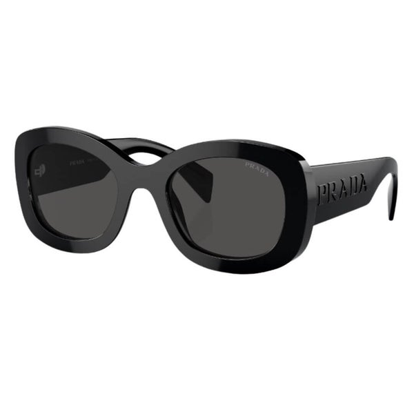 Prada PR A13S 1AB5S0 - Black Frame Dark Grey Lenses Carousel 1