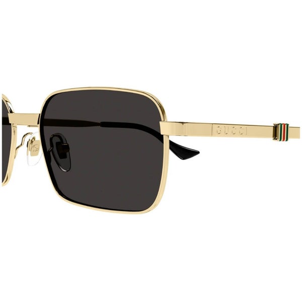 Gucci GG1495S 001 Men's Sunglasses - Gold Frame, Grey Lenses Carousel 3