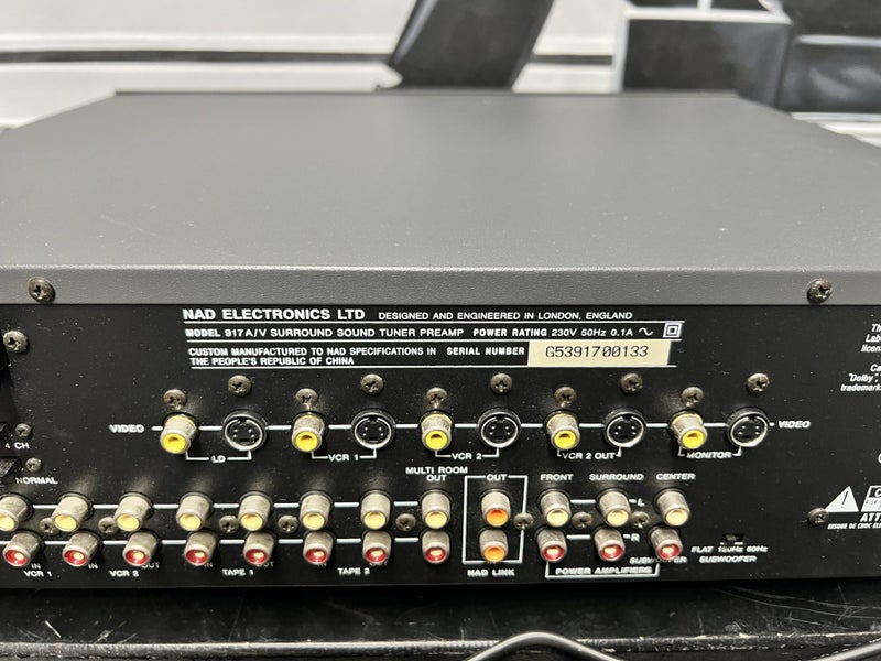 Vintage NAD Pre Amp 917 Carousel 5