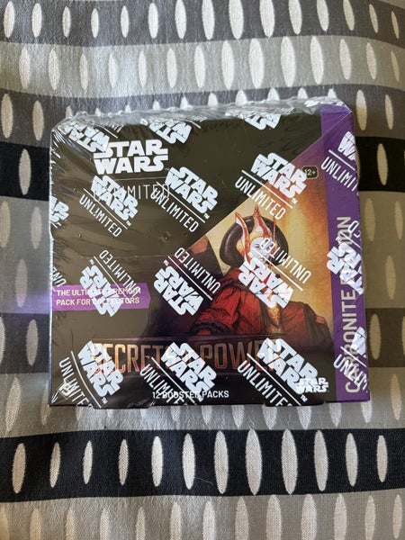 Carbonite Edition Star Wars Unlimited Secrets of power Booster Box Carousel 1