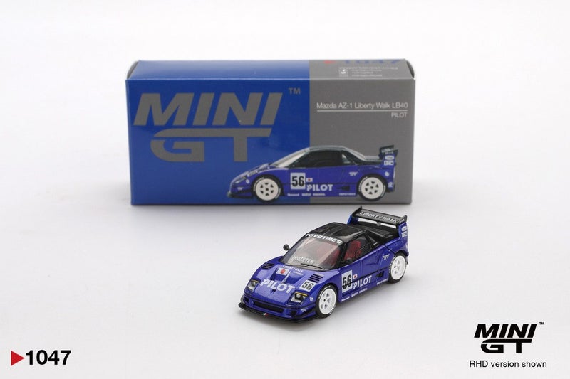 Mini GT Mazda AZ-1 Liberty Walk LB40 PILOT Carousel 1
