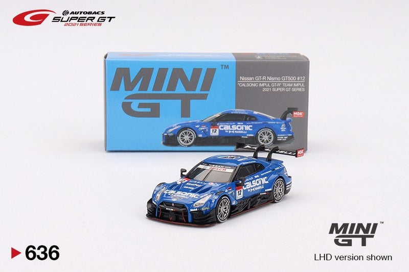 Mini GT Nissan GT-R Nismo GT500 #12 Team Impul 2021 SUPER GT SERIES Carousel 1