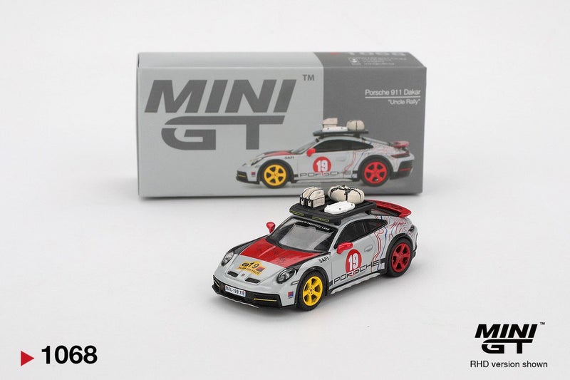 Mini GT Porsche 911 Dakar "Uncle Rally" Carousel 1