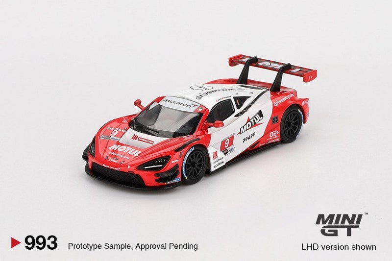 Mini GT McLaren 720S GT3 Evo Pfaff Motorsports 2024 IMSA Laguna Seca Carousel 2