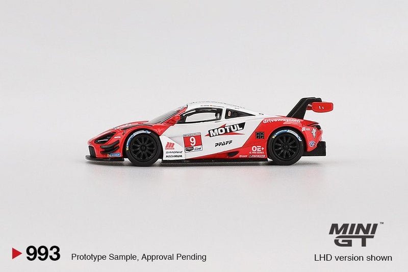 Mini GT McLaren 720S GT3 Evo Pfaff Motorsports 2024 IMSA Laguna Seca Carousel 4