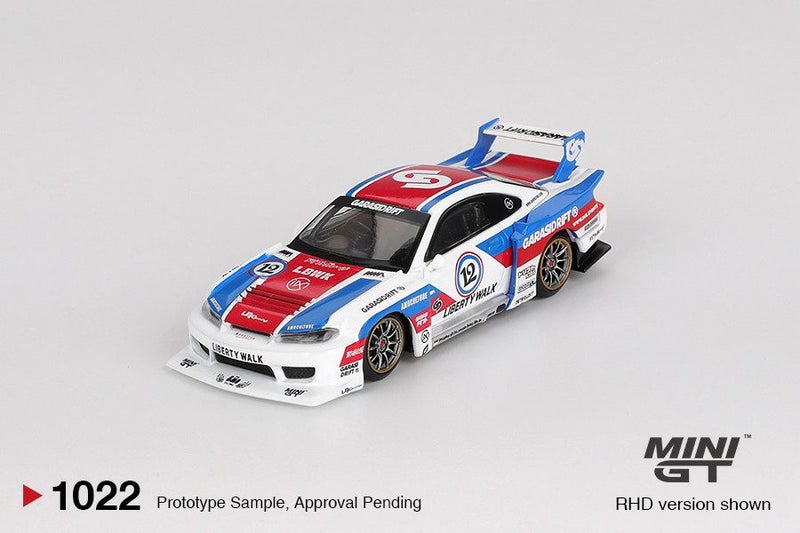 Mini GT Nissan LB-Super Silhouette S15 SILVIA GARASIDRIFT x LBWK 2025 Carousel 2