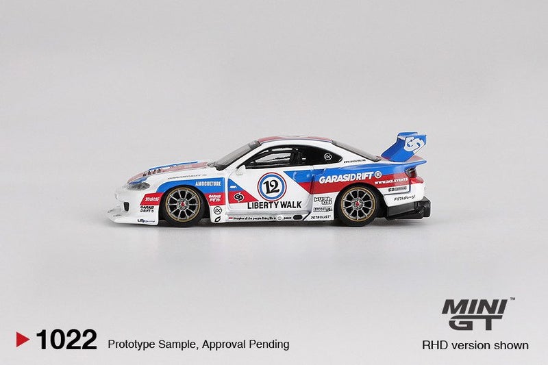 Mini GT Nissan LB-Super Silhouette S15 SILVIA GARASIDRIFT x LBWK 2025 Carousel 4