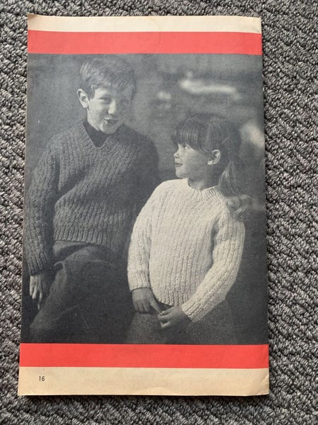 Vintage “Tots to Teens” Knitting Booklet – Toddler to School-Age Carousel 6