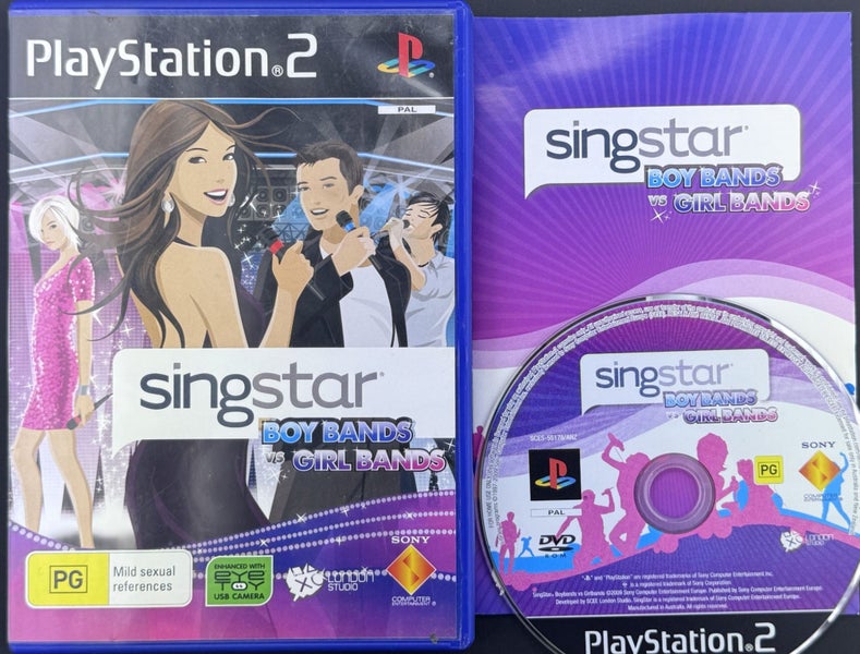 Singstar Boy Bands VS Girl Bands - PS2 - PlayStation 2 Carousel 1