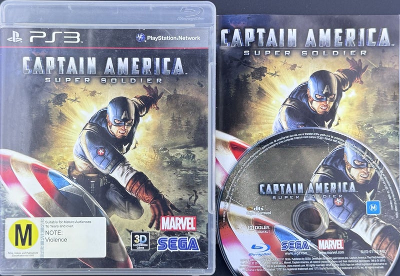 Captain America Super Soldier - PS3 - PlayStation 3 Carousel 1