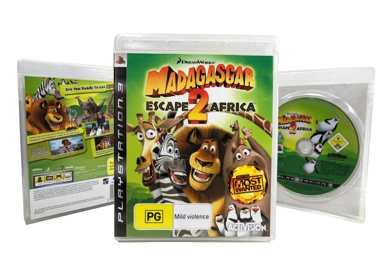 Madagascar Escape 2 Africa (Madagascar 2) PS3 *EXCELLENT & COMPLETE* Carousel 1