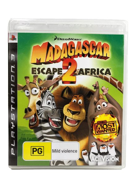 Madagascar Escape 2 Africa (Madagascar 2) PS3 *EXCELLENT & COMPLETE* Carousel 2