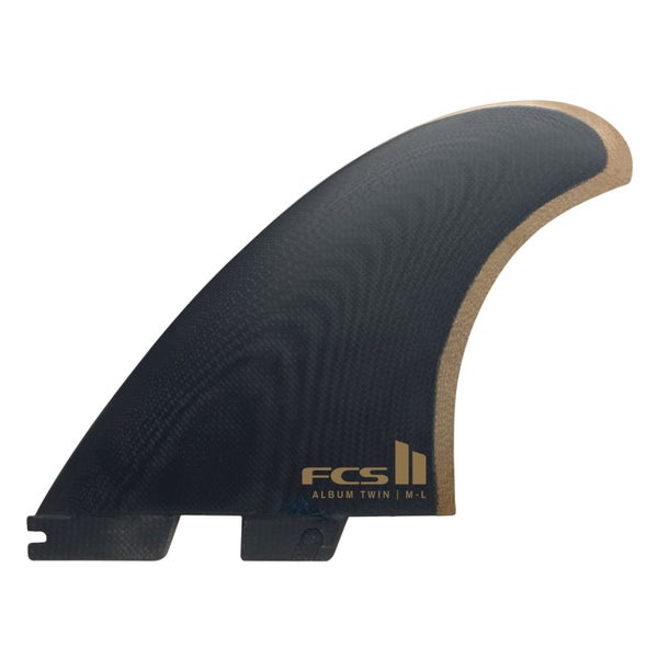FCS II Album Twin + 1 PG Surfboard Fins - M/L Carousel 1