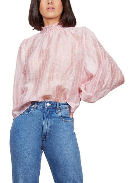 WISH INTENTIONS SHIRRED BLOUSE NZD$189.00 Carousel 1