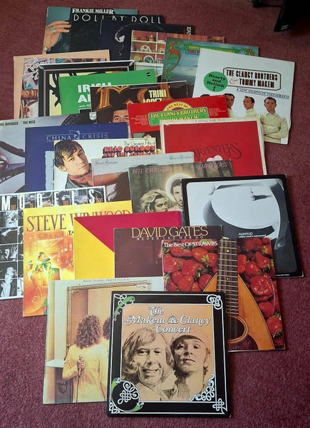 $1 NO RESERVE MYSTERY BOX! 25 X LP's - Rock, Folk, Pop....NO Jazz Carousel 1