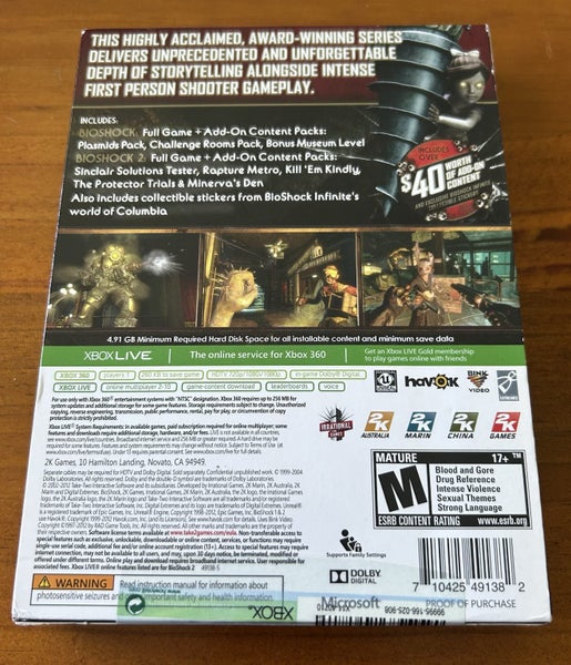 Bioshock Ultimate Rapture Edition CIB Carousel 2