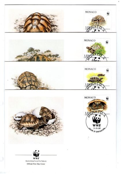WWF Collection - Monaco - 1991 Herman's Tortoise Carousel 2