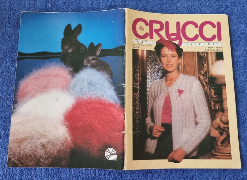 RETRO CRUCCI HAND KNITTING PATTERN BOOK VOL 3 - 25 WOMENS' PATTERNS Carousel 20