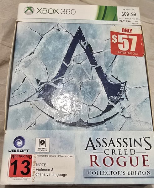 Assassins Creed Rogue Collectors Edition XBOX 360 Carousel 1
