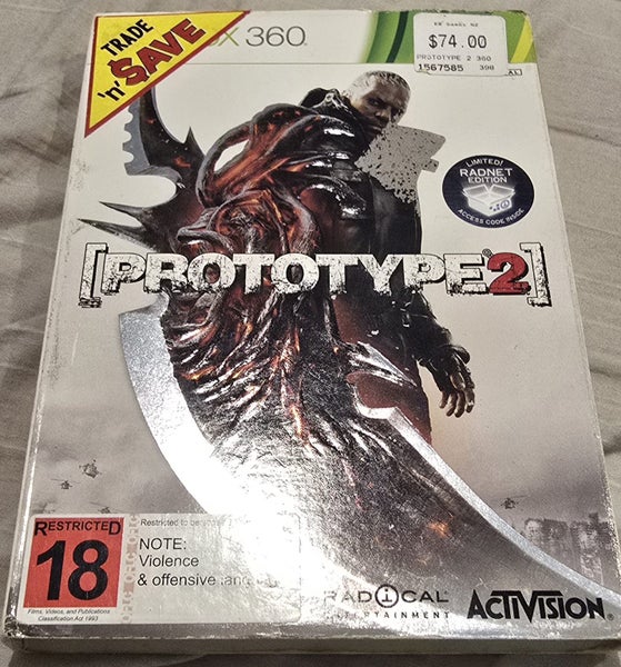 XBOX 360 PROTOTYPE 2 Carousel 1