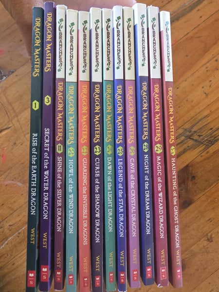 DRAGON MASTERS Books x12 Carousel 2