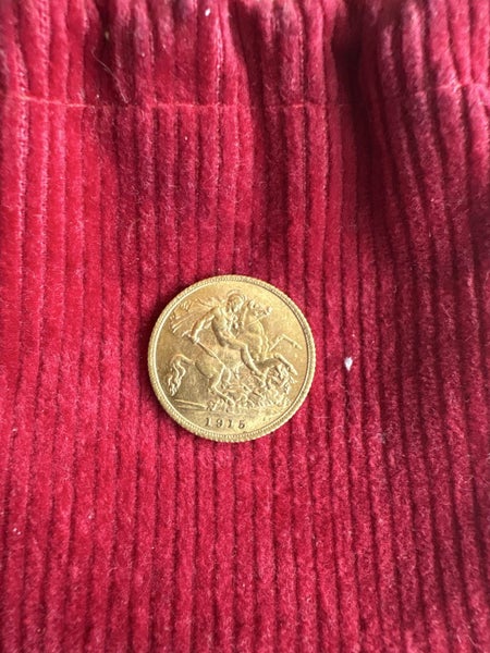 Australian Gold half sovereign 1915 Carousel 2