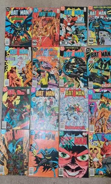 Batman Comics run from the 80s Carousel 1