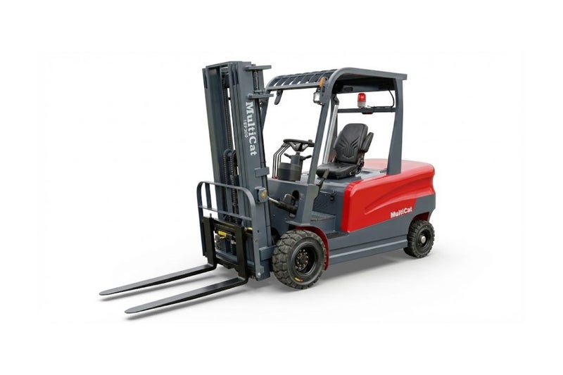 MultiCat EF300 Electric Forklift Carousel 1