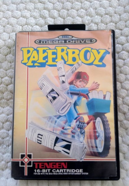 Sega Mega Drive PaperBoy Good Condition For Age Carousel 1