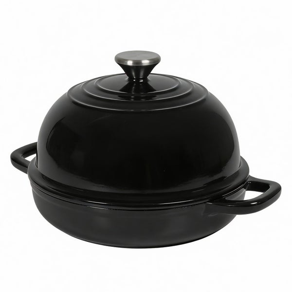 Toque Enamelled Cast Iron Dutch Oven Pot Sourdough Bread Baking Kitchen 24cm Carousel 1