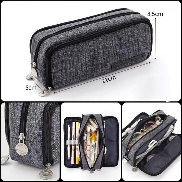 Hod Health & Home Zipper Pencil Case Large Capacity Storage Bag School Stationer Carousel 2