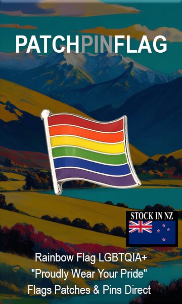 Rainbow flag lapel badges enamel pin Carousel 1