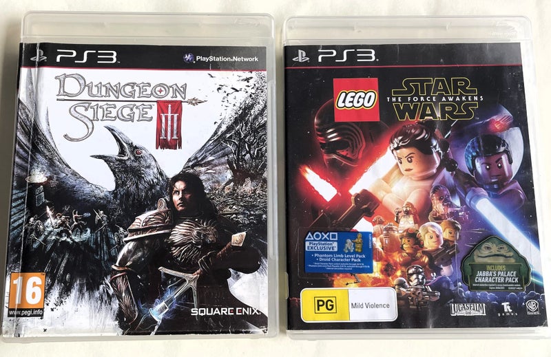 Bundle PS3 Games: Star Wars- The Force Awakens & Dungeon Siege 3 Carousel 1