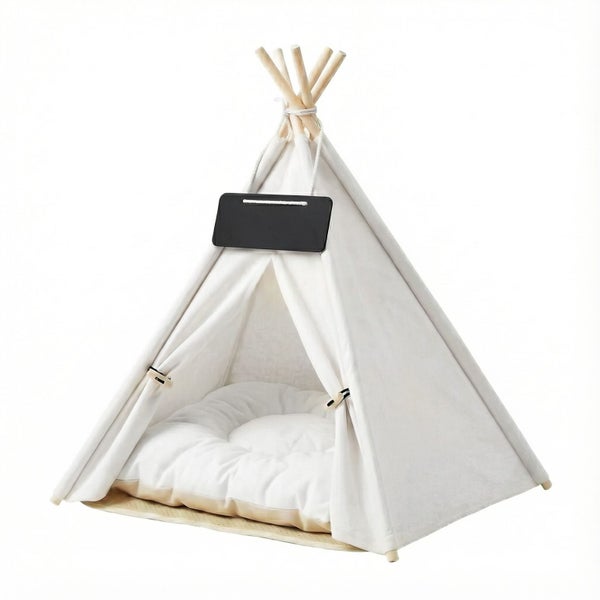 Pawz Pet Tent Puppy Dog Bed Tent Washable Tent Bed Cushion Indoor Pet House S Carousel 1