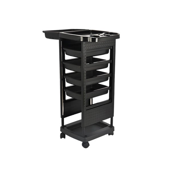 6 Tier Hair Salon Trolley Spa Tool Rolling Storage Cart Carousel 10