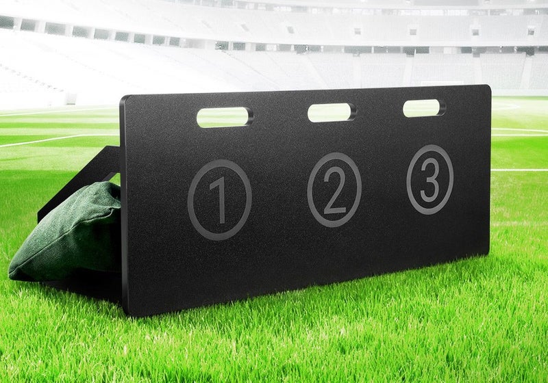 Soccer Ball Rebounder Board Kick Back Football Training Aid Carousel 1