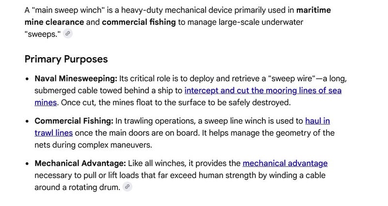 1:48 SCALE "MAIN SWEEP WINCH" RESIN KIT BY 'SIRMAR' (NEW) Carousel 2