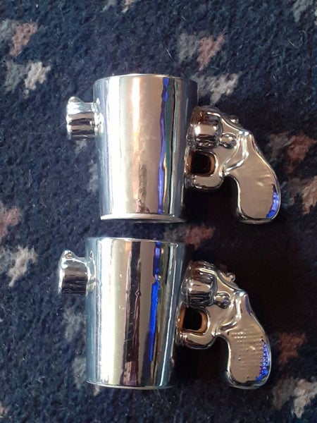 Espresso Cups (2) - Gun Shaped Handle Carousel 2